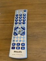 Philips Universal TV Remote Control Radio Shack NOS Tested Missing Back - £5.44 GBP