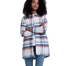 New Herschel Voyager Long Plaid Water Resistant Coach Jacket SMALL  - $54.00