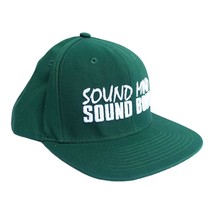 Adidas Snapback Hat - Green, Embroidered Sound Mind Sound Body&#39; New Without Tags - £23.49 GBP