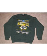 Green Bay Packers NFC Champions &#39;95 &#39;96 &#39;97 Crew Sweatshirt Size Mens XL... - £31.93 GBP