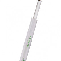 Eco-Products 7.75 in. Jumbo Paper Straws - White - $176.04