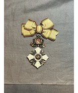 BULGARIAN IMPERIAL LADY&#39;S 2ND CLASS AENAMELED ORDER OF CIVIL MERIT MEDAL - €326,27 EUR