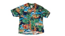 Mens Diamond Head Sportswear Sz L 100% Rayon Hawaiian Shirt  - £22.38 GBP