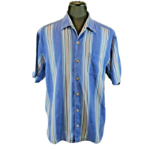 Tommy Bahama Short Sleeve Shirt Mens XL Button Up Casual Stitch Vacation Beach - £11.88 GBP