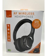 iLive RF Wireless Over Ear Headphones 2.4GHz HD Audio Charging Dock READ... - $22.60 CAD