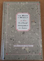 Book of Myself A Do-It Yourself Autobiography in 20 Questions David - £3.01 GBP