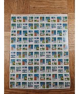 National Tuberculosis 1973 Christmas Seals Stamp Sheet (100) - £1.42 GBP