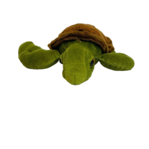 Aurora Destination Nation Turtle Plush Pillow Tortoise Stuffed Animal 13&quot; - £9.04 GBP