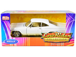 1965 Chevrolet Impala SS 396 Lowrider White &quot;Low Rider Collection&quot; 1/24 Dieca... - £30.11 GBP