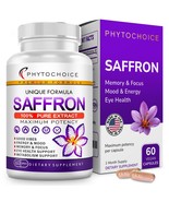 Saffron Supplements - 100% Pure Saffron Extract Capsules - Boost Energy ... - $16.09