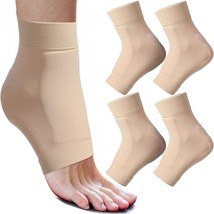 Nuanchu 2 Pairs Lace Bite Gel Pads Ice Skating Padded Protection Socks M... - $44.99