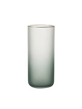 LaModaHome &#39;&#39;Derin&#39;&#39; Long Drink Glass - Green Water Glass, Drink Cups Un... - £20.87 GBP