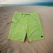 Oakley Board Shorts Swim Trunks Mens Size 33 Yellow Polyester R - $29.70