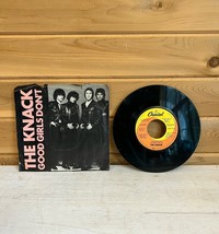 Vintage 45 RPM The Knack Good Girls Don&#39;t Vinyl Record - £11.07 GBP