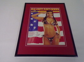 Vida Guerra 2005 Facsimile Signed Framed 11x14 Bikini Poster Display - $49.49