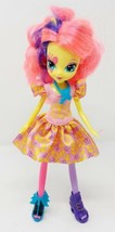 My Little Pony Equestria Girls Fluttershy Rainbow Rocks Doll Pink/Purple Legs - £12.29 GBP