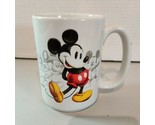 A Disney Store Mickey Mouse 2003 Sketch Through The Years Coffee Mug Cer... - $32.07