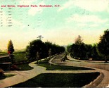 Passeggiata E Guida Highland Park Rochester New York Ny 1911 DB Cartolin... - £3.24 GBP