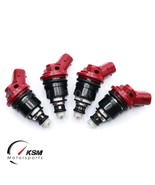 4x 1000cc Seite Feed Benzin Injektoren für Subaru Rs EJ20 EJ25 EJ255 EJ257 - $224.70