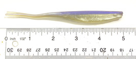 Bulk Bag of 25 Soft Plastic Split Tail Jerk Bait Purple 5 Inch Bulk Pack... - $529.57 MXN