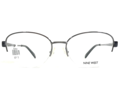 Nine West Eyeglasses Frames NW1060 035 Black Gunmetal Cat Eye Half Rim 52-17-135 - £11.16 GBP