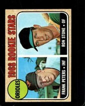 1968 Topps #409 Frank PETERS/RON Stone Vg+ (Rc) Orioles Nicely Centered *X105398 - £2.30 GBP