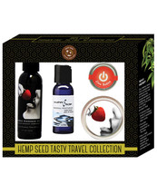 Earthly Body Hemp Seed Tasty Travel Collection - Strawberry - £20.07 GBP