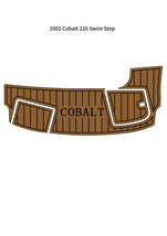 2002 Cobalt 226 Swim Step Platform Pad Boat EVA Foam Faux Teak Deck Floor Mat - £241.20 GBP
