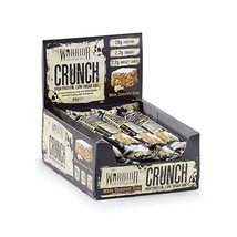 Warrior Crunch High Protein Low Carb Crisp Bar, White Chocolate, 64 g, P... - £42.63 GBP