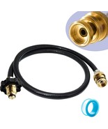 Propane Hose Adapter 5FT/18FT 1lb Appliances to 5-100lb Tank For Coleman... - £15.61 GBP