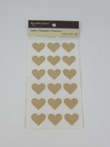 Recollections Labels Hearts 4 Sheets Scrapbooking Sticker Labels Crafts - $4.94
