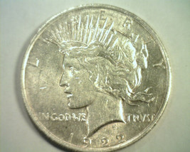 1922 Peace Dollar Die Gouge On Rev. Not Listed Vam About Uncirculated+ Original - £75.92 GBP