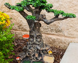 Fantasy Ent Greeman Tree House Display Statue For Mini Fairy Garden Figu... - $119.99