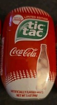 1 New Tic Tac Made With Coca Cola Limited Edition (SEE ALL PICTURES) (BN24) - £9.55 GBP