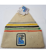 Lake Placid Olympics Wool Winter Hat Cap Original Tags Awful Rough Condi... - £14.81 GBP