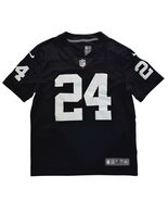 Nike NFL Marshawn Lynch #24 Raiders On Field Stitched Jersey Men&#39;s Large - $99.99