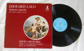 Edouardo Lalo Sinfonia Espanola for Violin and Orch.-David Oistrakh-Turq... - £10.34 GBP