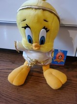 Tweety Bird 1999 Angel Plush Stuffed Toy Looney Tunes Time Warner Collectible - £8.24 GBP
