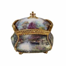 Thomas Kinkade Blessings &quot;HAVE FAITH&#39; Musical Prayer Box Collection 2003 - £20.47 GBP
