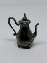 Vintage LUNT USA Pewter Teapot Kettle Ornament - £15.70 GBP