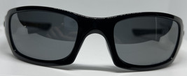 Oakley 4 Plus 1 (2) Polarized Sunglasses Shiny Black USA Shades - £119.64 GBP
