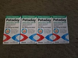 4 Pc Pataday XS Once Daily Relief Eye Allergy Itch Relief 0.085 oz (YY34) - $40.07