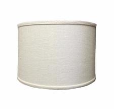 Royal Designs, Inc. Shallow Drum Hardback Lamp Shades (14&quot;, Burlap Eggshell) - £60.52 GBP+