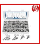 Versatile 700Pcs Stainless Steel Assorted Fastener Kit - Ideal for DIY P... - $807.46 MXN