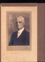 Harry Clark Cabinet Photo Husband of Dora Harris - Worcester/Fitchburg MA - £13.95 GBP