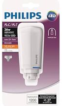 Philips PL-C / PL-T 26w 10.5w LED Soft White Dimmable 4Pin Light Bulb 92... - $19.68