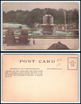 NEW YORK Postcard - NYC, Central Park Fountain &amp; Lake N39 - £3.09 GBP