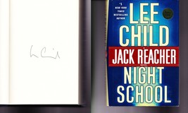 Night School SIGNED Lee Child NOT Personalized! Jack Reacher 21 / Hardcover - £13.91 GBP