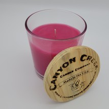 NEW Canyon Creek Candle Company 8oz tumbler jar SEA SALT &amp; ORCHID Handmade - £14.69 GBP