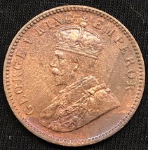 1935 India British 1/4 Anna King George V Coin Condition Brilliant Uncirculated - £10.31 GBP